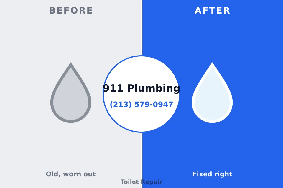 Before and after: plumbing company Satellite Beach, FL